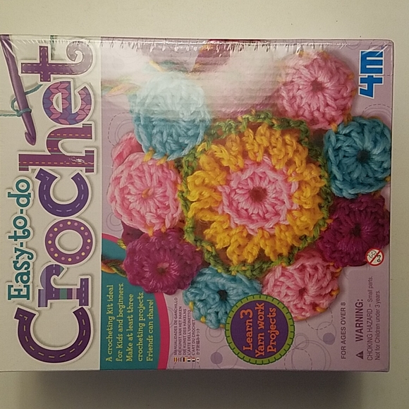 How To Crochet Easy To Do Arts And Crafts Kit - Picture 1 of 2